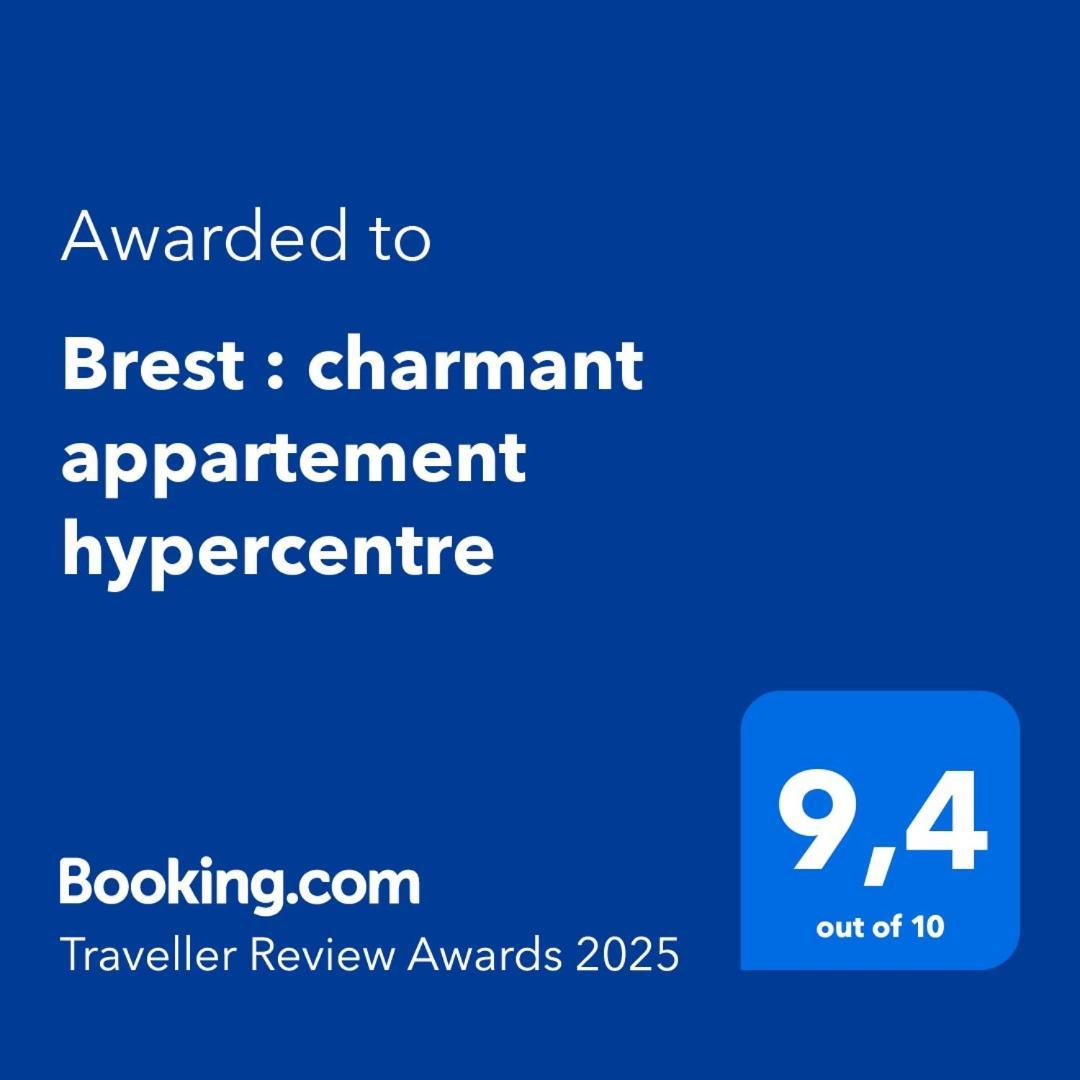 Brest : Charmant Appartement Hypercentre Exteriér fotografie